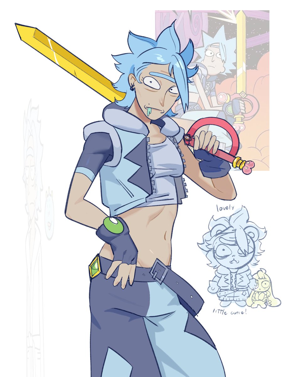 rouxpomme's tweet photo. HEY SEXY LADY👀🫦😍😻😻😻 #rickandmorty https://t.co/Bz5LNB1oNg