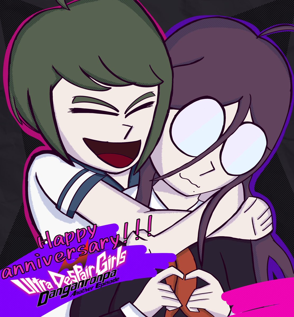 Krispy6_9's tweet photo. Feliz aniversario UDG!!!! 📢✂️💜
#Danganronpa #UDG #KomaruNaegi #TokoFukawa https://t.co/nlaT8gA0bW