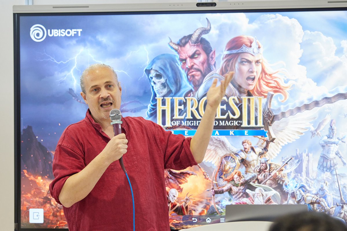 WorldSkills's tweet photo. #WorldSkillsShanghai2026 Competitors in 3D Digital Game Art got a special visit from @UbisoftChina. 🎮👾 Their Test Project was inspired by the game Heroes of Might and Magic III Remake.

Find more stories from the 48th WorldSkills Competition: https://t.co/hdP0KWunss

#WSC2026 https://t.co/1A09EkOcGE