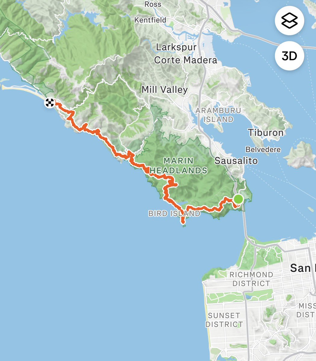 FedericoNoemie's tweet photo. one of life’s greatest pleasures is bullying friends into walking places you could easily have driven to 

we did 31km from San Francisco to Stinson beach, it was as stupid as it was magical https://t.co/1hcQ43MyU0