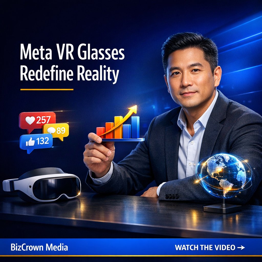 BizCrownMedia's tweet photo. Meta VR Glasses are redefining reality and business. Our team breaks down the social buzz, features, and implications for marketing on auto. 👇
https://t.co/xeFrYfibIg
#MetaVR #DigitalMarketing https://t.co/d68X4rBliq