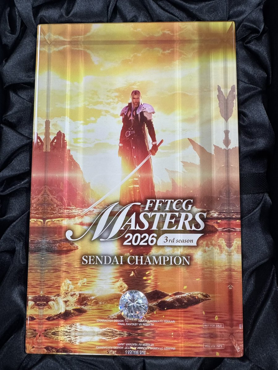 FFTCG_SQEX's tweet photo. 【#FFTCG MASTERS 2026】3rd season 仙台
参加者25名でスタートしました!!
予選ラウンド6回戦+決勝トーナメント2回戦を行い、上位2名が『MASTERS 2026 FINAL』の出場権を獲得します。 https://t.co/02i2wWpa2m