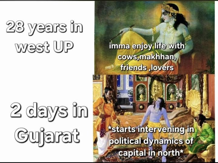RiseBharata's tweet photo. It's In The Air Of Gujarat. https://t.co/0IDeZqtbJV