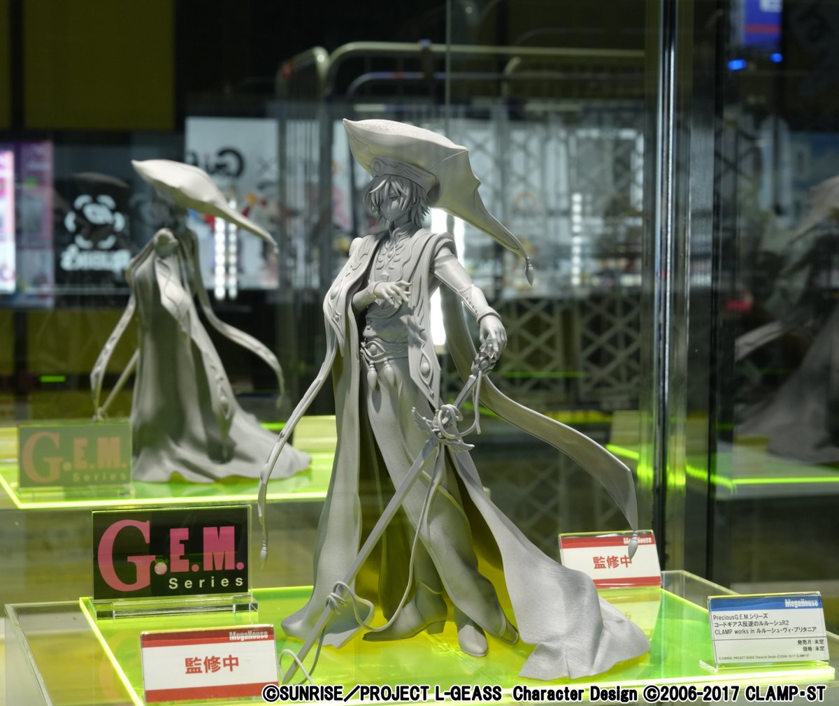 megahouse_tori's tweet photo. 【#メガホビEXPO2026】#速報

秋葉原UDX会場にて…

◤✨原型初公開 ！✨◢

୨୧‥∵‥‥∵‥‥∵‥‥∵‥୨୧
PreciousG.E.M.シリーズ　
コードギアス 反逆のルルーシュR2
CLAMP works in 
ルルーシュ・ヴィ・ブリタニア

G.E.M.シリーズ　
コードギアス 反逆のルルーシュ 
ナナリーinワンダーランド
チェシャ猫 C.C.
୨୧‥∵‥‥∵‥‥∵‥‥∵‥୨୧

G.E.M.シリーズに「コードギアス」から新アイテムが登場！
会場にはほかにもさまざまな展示があるメガ！👀👇
https://t.co/BIHqD1aT6o

#コードギアス #geassp #ルルーシュ #ナナリー #CC