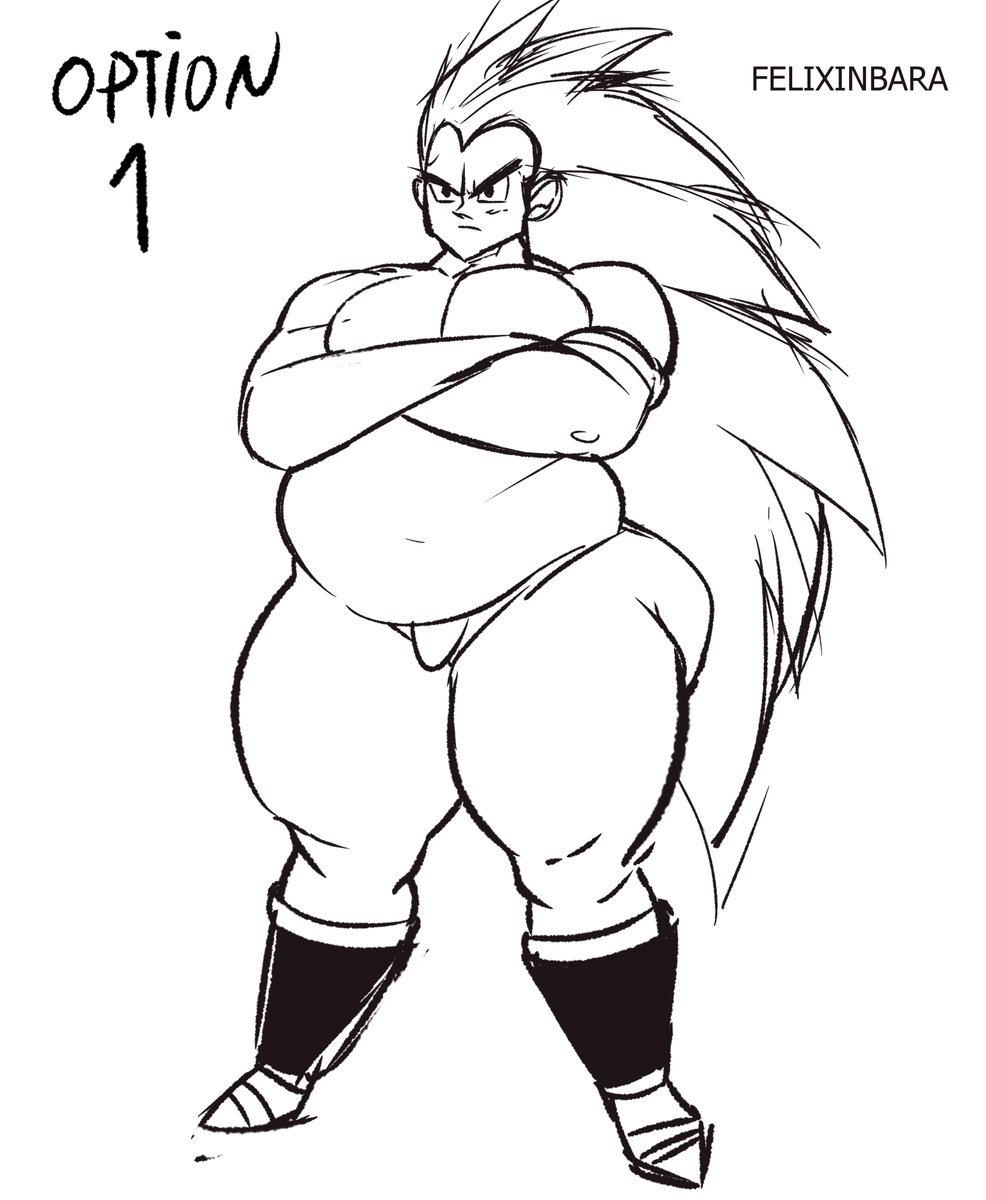 Felixinbara's tweet photo. Raditz sketches https://t.co/zKNCNqDT6B