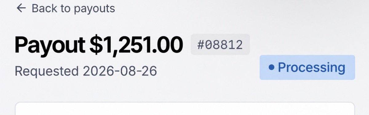 tiltedtraders's tweet photo. @fnfutures @FundedNext  How does a firm build an entire brand around fast processing and 5 hour payouts, yet leave a trader hanging for an entire month with zero answers?

I submitted my payout request of $1,251.00 back on August 26, 2026. Exactly 30 days later, on September 25, 2026, the payout status is still sitting on Processing with no end in sight.  

When you run into an issue, you expect customer service to help resolve it. Instead, the support team is completely non existent. I have reached out multiple times only to get trapped in an endless loop with the Fin AI bot. Every attempt to speak with a human support agent gets answered with the exact same automated response stating that my message was forwarded to the relevant team. No follow up, no real explanations, no resolution, and absolute radio silence from actual human agents.  

Traders put in the hours, manage risk, follow the rules, and hit their targets with the expectation that prop firms will honor their side of the agreement. Holding trader payouts for a full month while marketing industry leading processing times is completely unacceptable.

What is going on with this payout, and when is support actually going to step in and fix this?

#FundedNext #PropFirm #Trading #Payouts #Forex #Futures