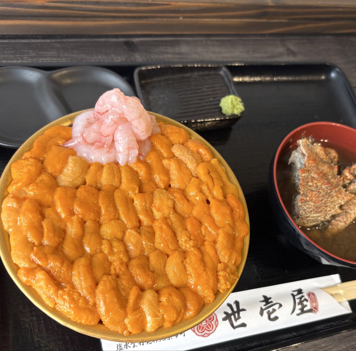 uni_yoichiya's tweet photo. 見て✨濃厚な甘みの北海道の高級食材、浜中産のバフン始まりました✨

初見客を全力で遠ざけるネーミングのウニで、翻訳ではとくに悲惨なことになることがあるけど、どうしようもない https://t.co/AC2ptCMcCJ