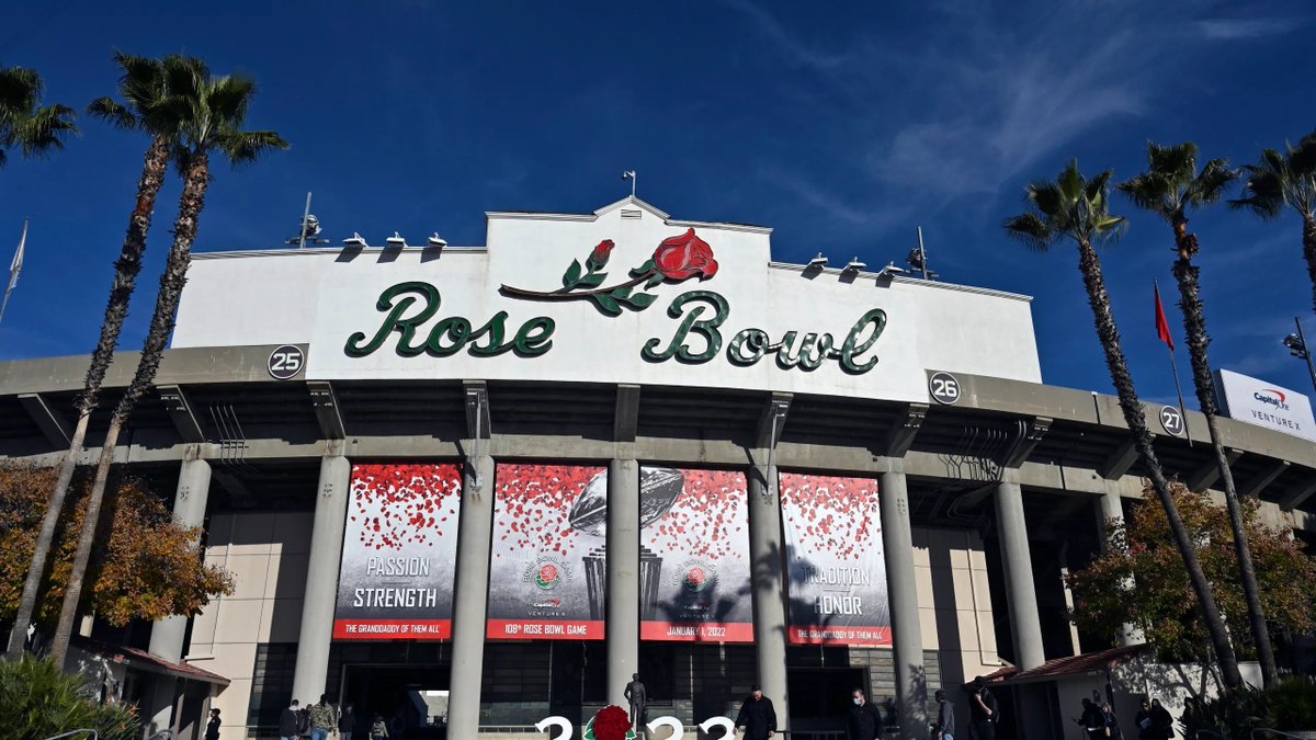 UtahCFBstats's tweet photo. It’s time to have an uncomfortable conversation… 😂

One of these is not like the others:

🏟️ LA Memorial Coliseum
🏟️ Rose Bowl
🏟️ Autzen Stadium
🏟️ Husky Stadium
🏟️ Jack Trice Stadium (quoted below)

Relegation has consequences. 😭 https://t.co/QPvMfDWWdU