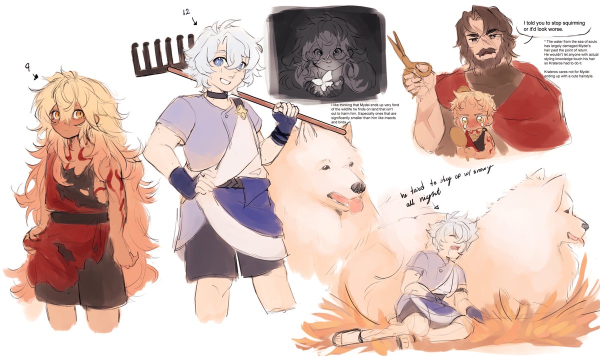 dreameparty's tweet photo. I've been thinking about their childhoods lately
#Mydei #Phainon #Phaidei https://t.co/AZjMTzXzqb