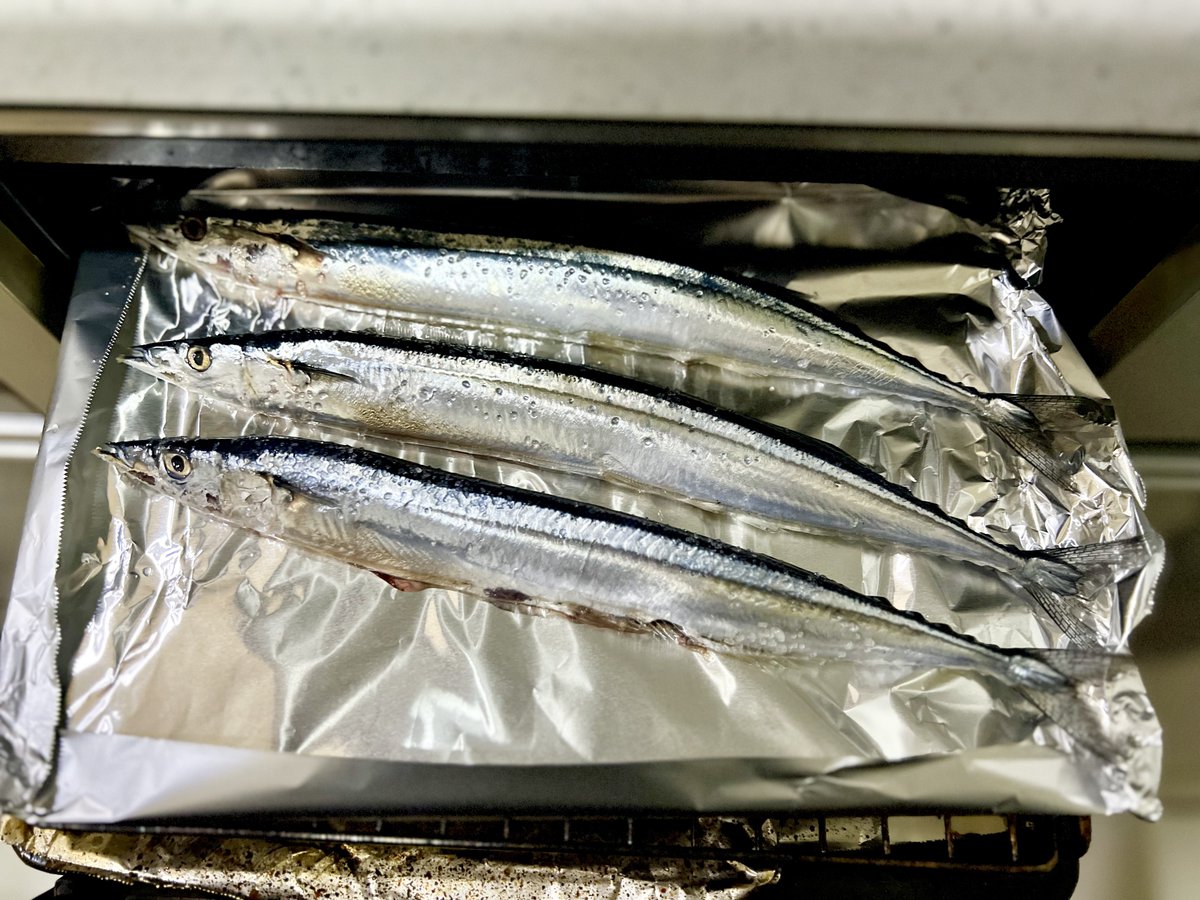 Yui02020303's tweet photo. 水曜日に3匹390円で買ったサンマを冷凍して昨晩焼いたら、見た目が完全に投稿不可。
青魚は冷凍したらあきまへん。
でもおっさんは責任感で全部完食。今日も元気に生きてます。 https://t.co/Ess0gI46ZP
