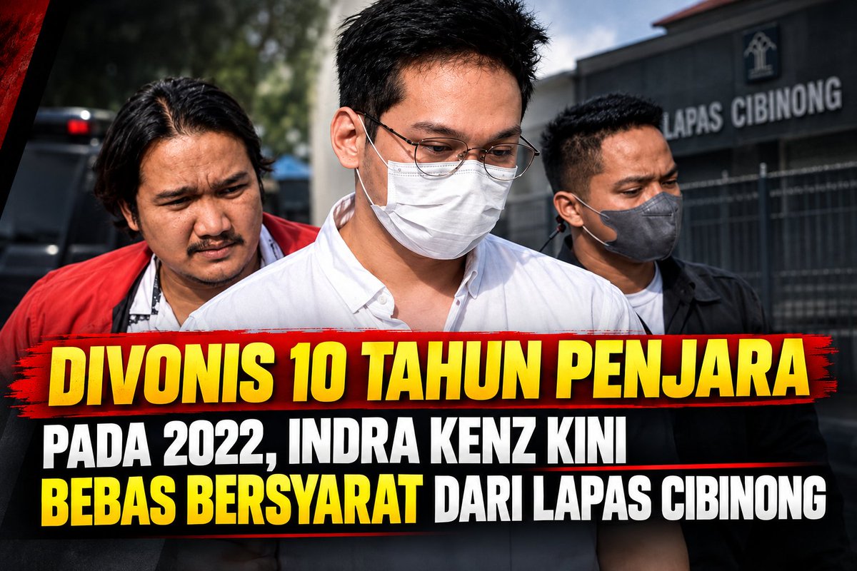 KangManto123's tweet photo. WOW, 10 TAHUN CEPAT BNGETT

Indra kenz vonis 10 thn baru 4 tahun udah bebas, anjay gimana korban korbannya ga marahh...😭 https://t.co/m16a03FtB1