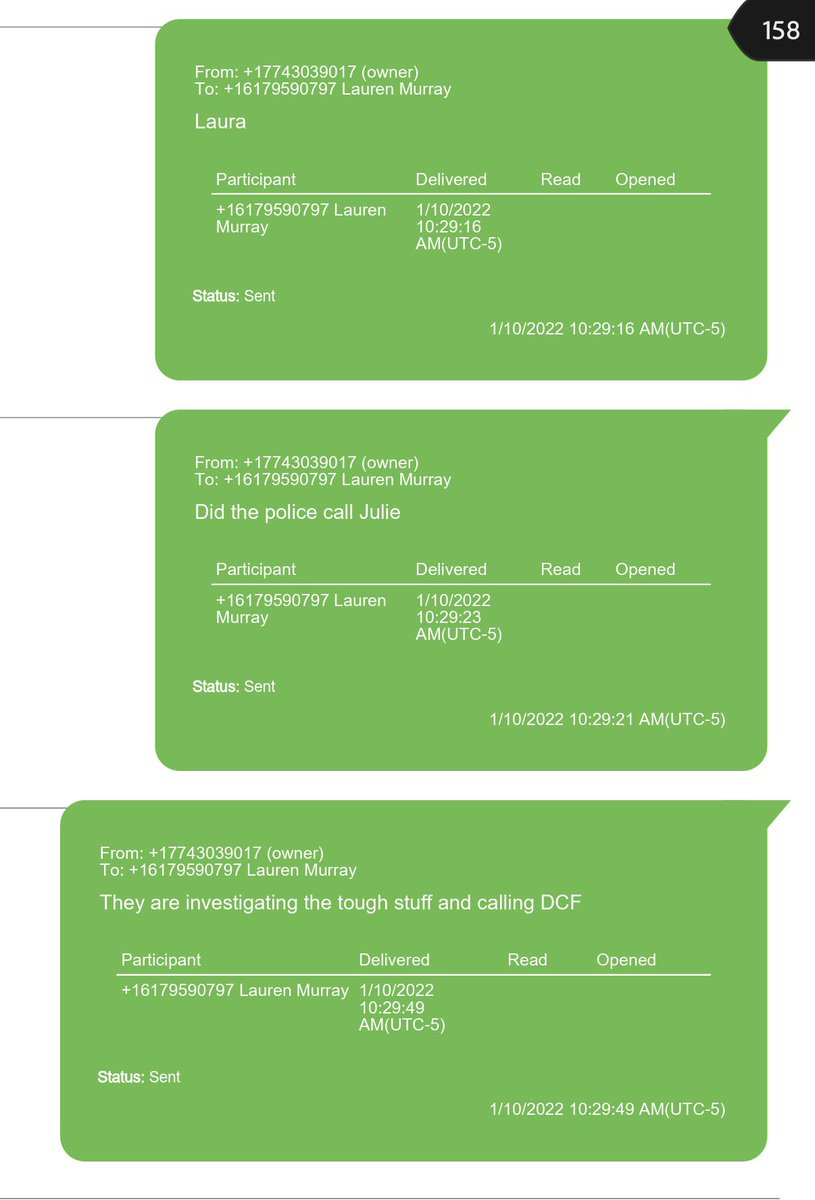 HWOnYourCase's tweet photo. Out of context? Here is the context. You tried to frame someone for a crime by sending screenshots of a video of your kids in the tub. As a result the police investigated you and were notifying DCF. The context is exactly what it seems. 🥴 https://t.co/clpfI24NLe