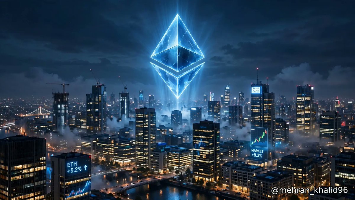 mehran_khalid96's tweet photo. Ethereum waking up 🔷 ETH ~$2,670 after tagging an eight-month high of $2,786.96 Wednesday. Spot ETH ETFs pulled $746.5M in five sessions, and whales scooped 260K ETH since the Clarity Act stall. The 10Y at 5.2% capped the rally — for now. #Ethereum #Crypto https://t.co/aSiRrozMEF