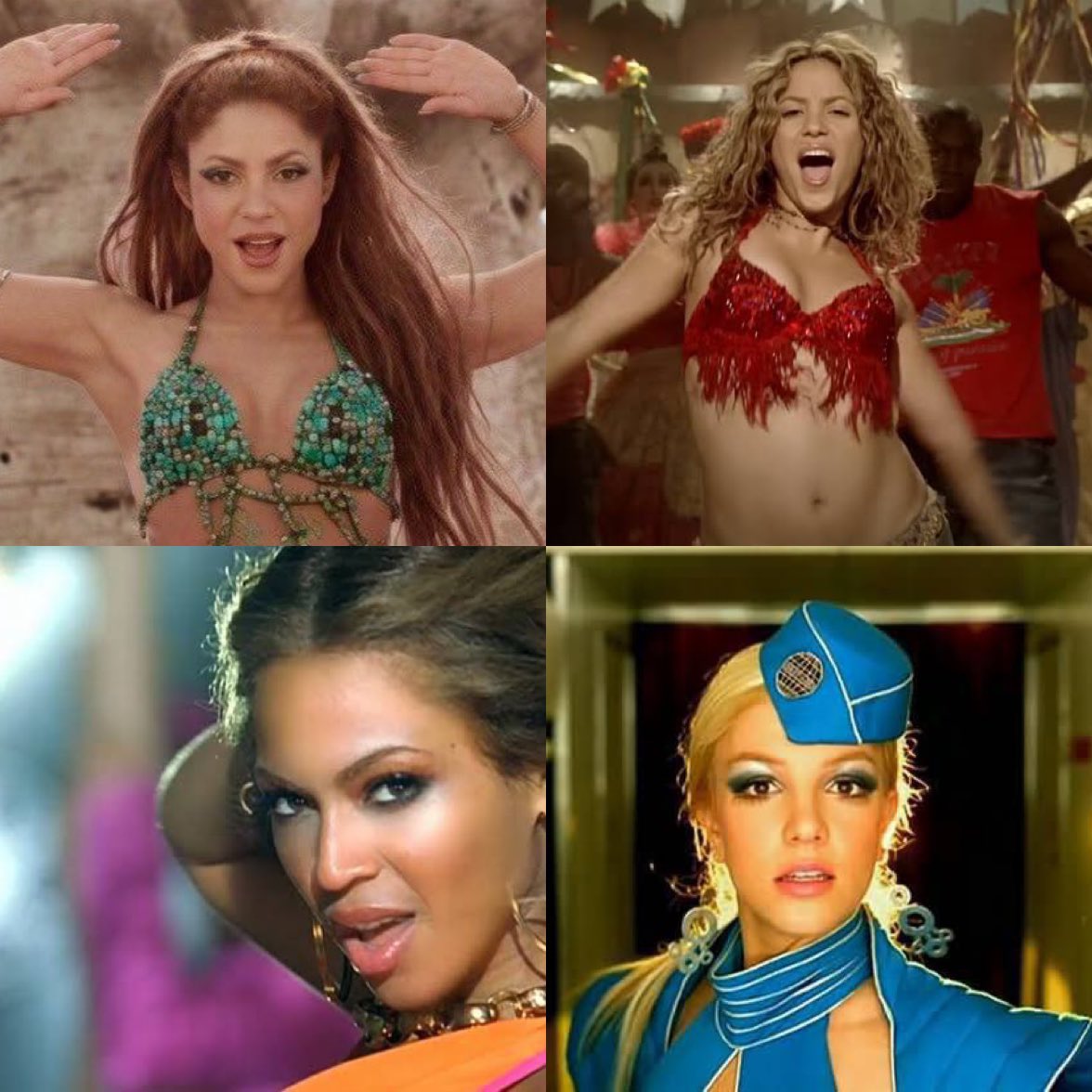 poproyalty_'s tweet photo. thu, 9/24

Dai Dai—2396M
Hips Dont Lie—1318M
Crazy In Love—963K
Toxic—953K
Baby One More Time—948K
Gimme More—940K
Halo—840K
Cant R. To F. You—734K
Like A Prayer—706K
Oops I Did It Again—699K
Chantaje—686K
Hung Up—650K
La Isla Bonita—647K
Circus—591K
Irreplaceable—563K https://t.co/wqkaXEnWYk