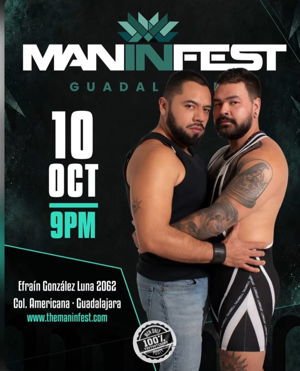ManinfestParty's tweet photo. MANIFEST
Solo tienes que acercarte…
la noche se encargará de lo demás.🔥🔥
#guadalajara #osos #cuero #leather #chidai https://t.co/lsEkCQ4YEf