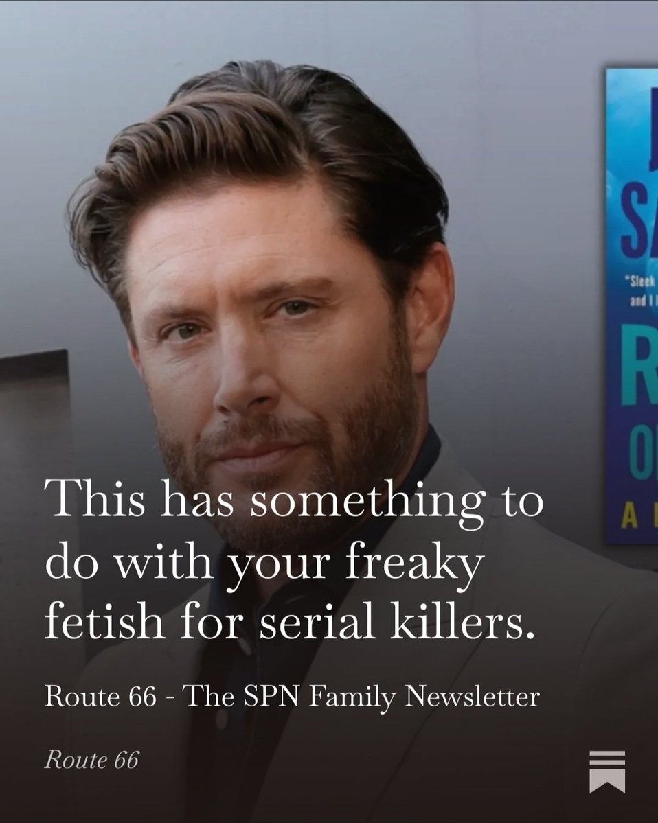 SuperWiki's tweet photo. New issue of Route 66 the SPN family newsletter out now with all the latest about Jensen's new series and my thoughts on the books! (Well the dozen or so ive read!) https://t.co/gyFkFkYCfl https://t.co/VTzqBhBARk