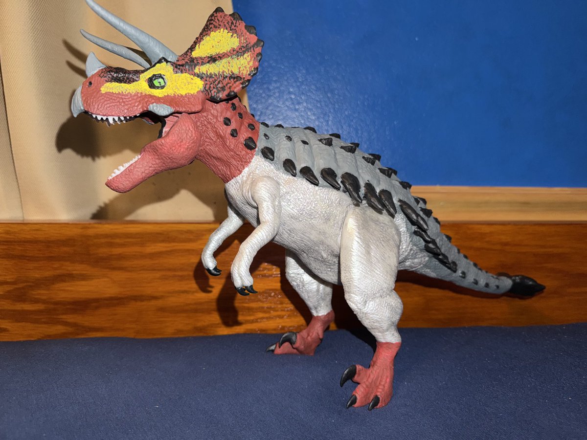 GiantSpiny's tweet photo. King Spectre the Ultimasaurus
(King Spectre’s Hadean Hellfire Overlord Form)
Gender: Male
Element: Chaos
Jurassic World DIY Figure from Paleo Revived
#DinosaurKing #JurassicPark #JurassicWorld #anime #repaint https://t.co/IZOePNtKcT