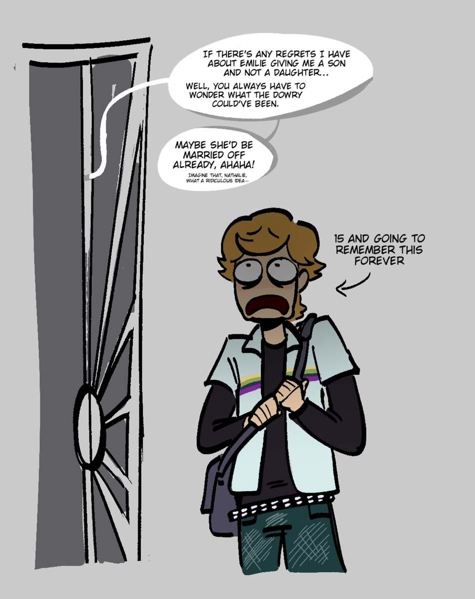 wisteriasymphny's tweet photo. i don't recommend waiting outside gabriel's office to ask him something because you're always going to overhear the most evil thing anybody has ever said https://t.co/OIqnhS2Mei