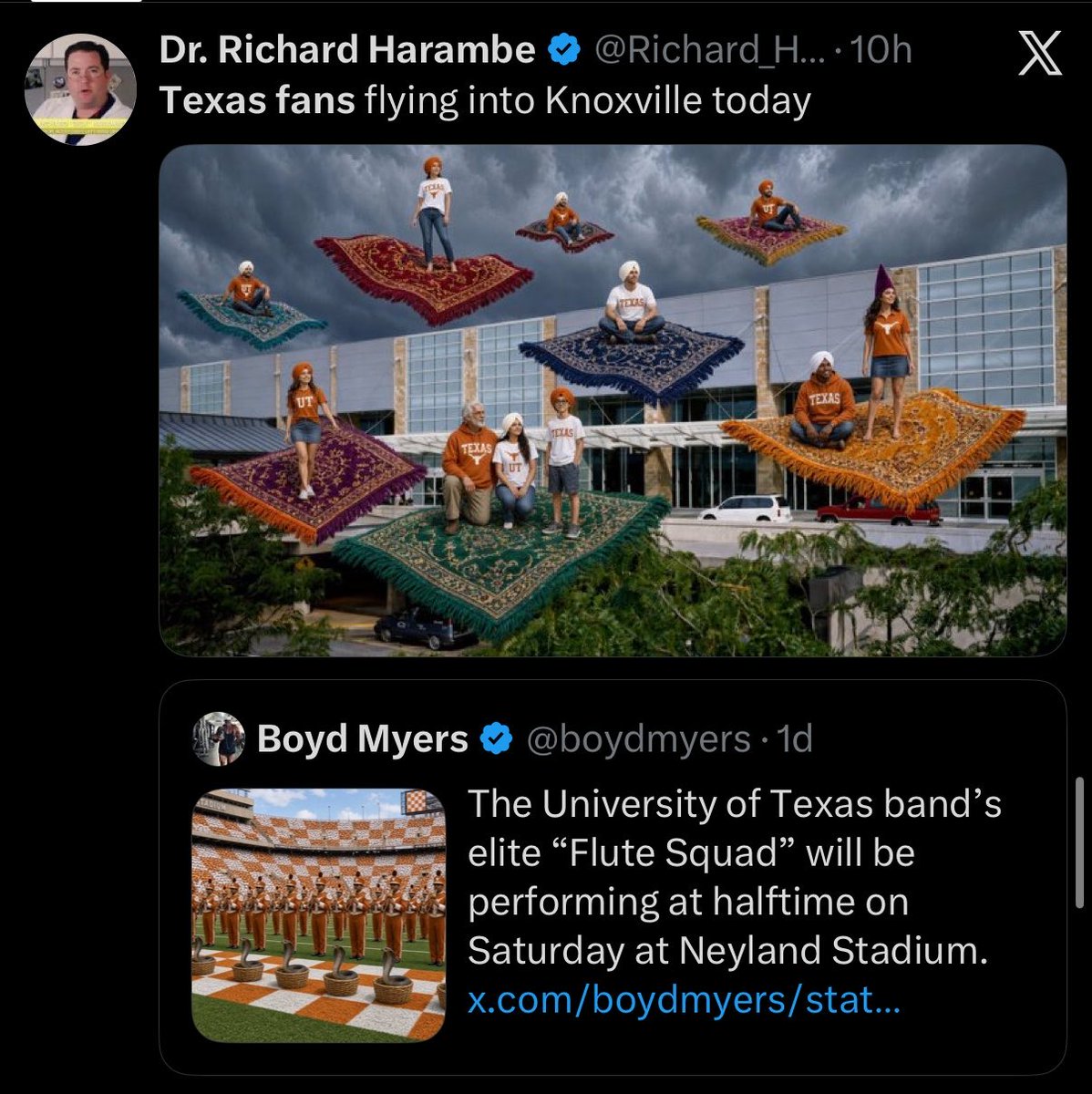 sloppy_steaks's tweet photo. He’s saying this because of the Klan-level racism that is completely normal for SEC fandom btw https://t.co/vi2xHC58FG