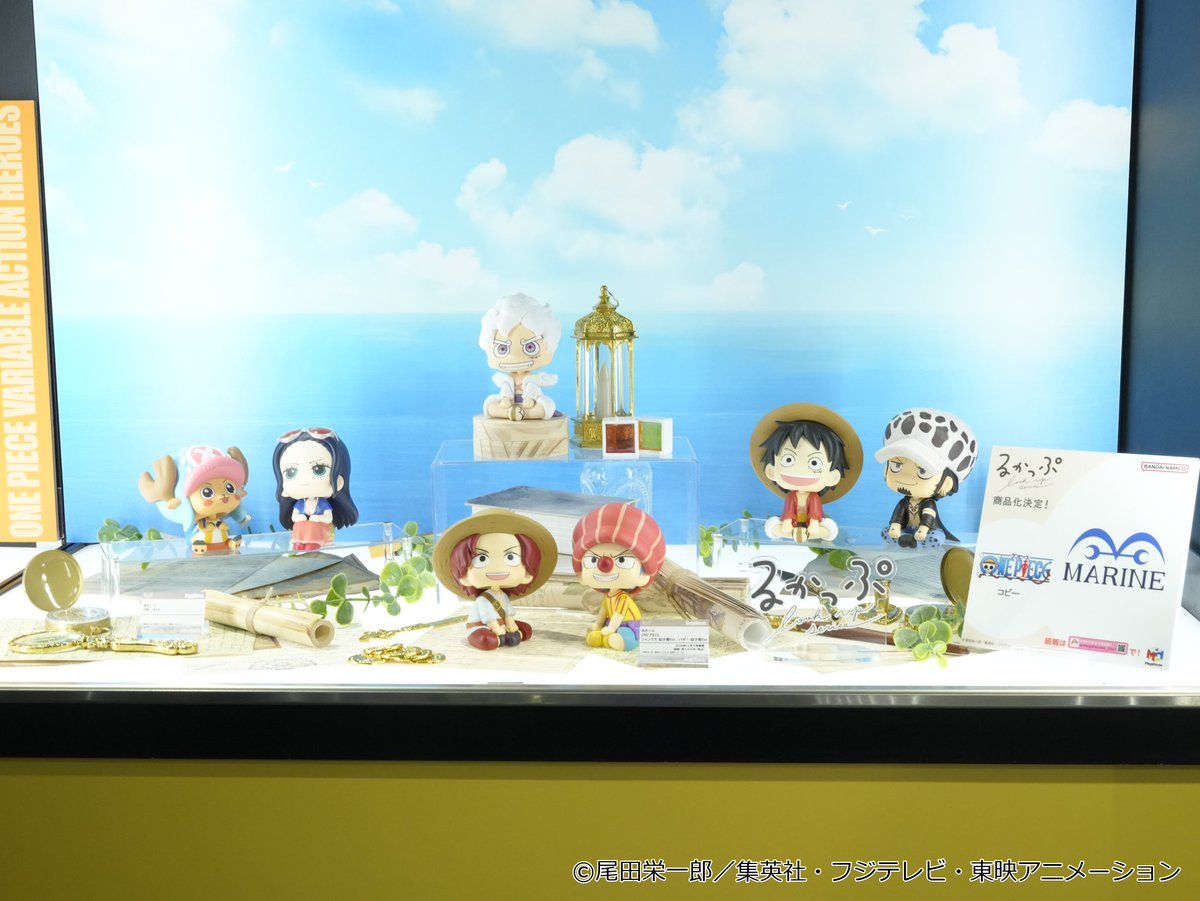 megahouse_tori's tweet photo. 【#メガホビEXPO2026】#速報

◤サンプル展示中！◢

╋━━━━━━━
　見上げる見守るフィギュア
　るかっぷ 
　ONE PIECE
　🌟シャンクス 幼少期Ver.
　🌟バギー 幼少期Ver.
　🌟モンキー・D・ルフィ
　　　　　　　━━━━━━━╋

サンプル一挙展示中！ぜひ会場でチェックしてね❕
続報をお楽しみにメガ🐣

＼メガホビEXPO開催中！／
📍:秋葉原UDX２階『AKIBA_SQUARE』
📅:9月26日(土)11:00～18:00
https://t.co/BIHqD1aT6o

#ワンピース #onepiece #るかっぷ