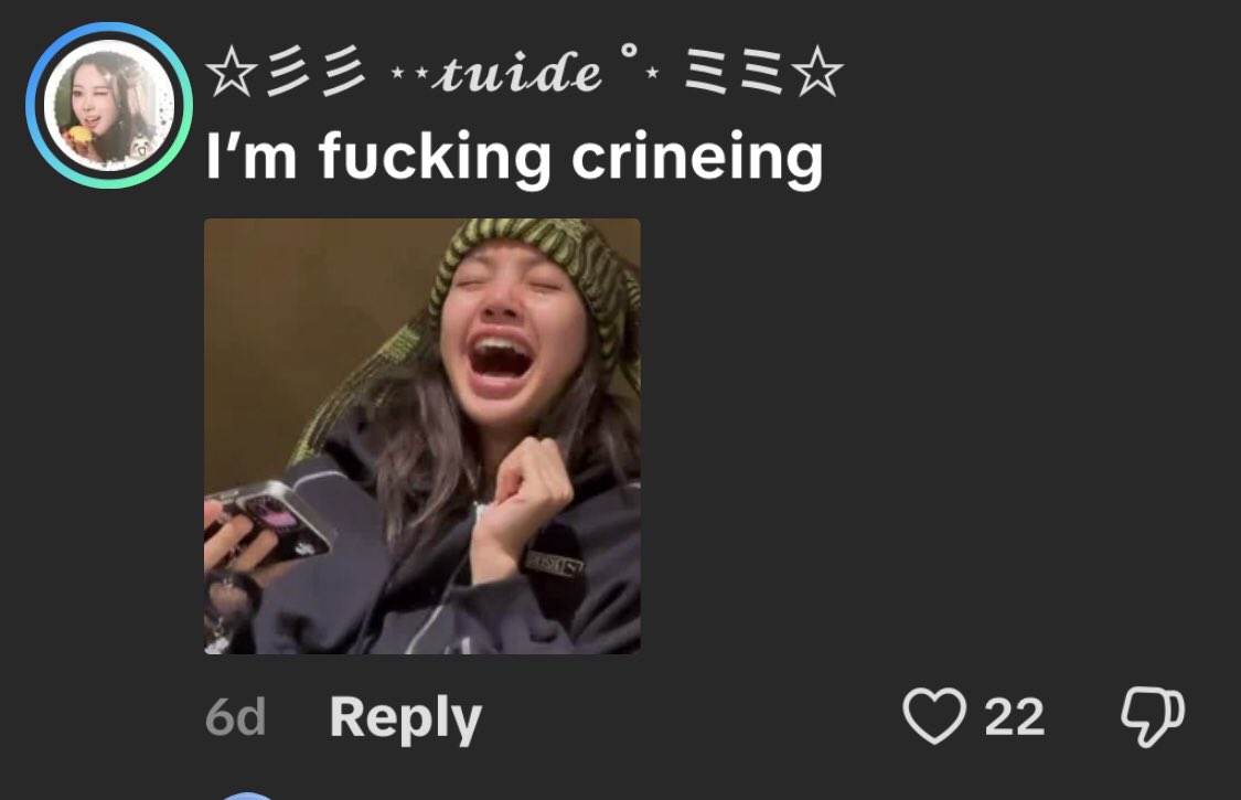 danonlover123's tweet photo. the concept of crineing https://t.co/ifVYKBzFEX