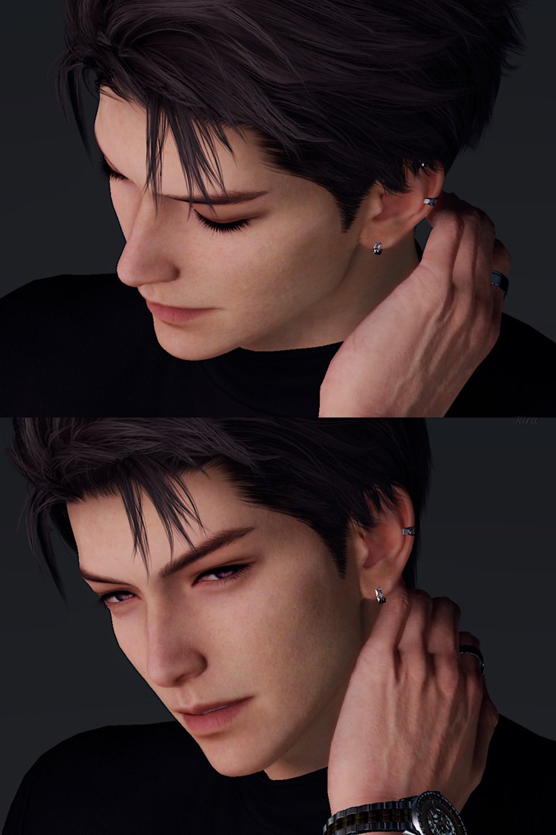 Kira_space11's tweet photo. This gaze got me… https://t.co/9WCJEgGsn6