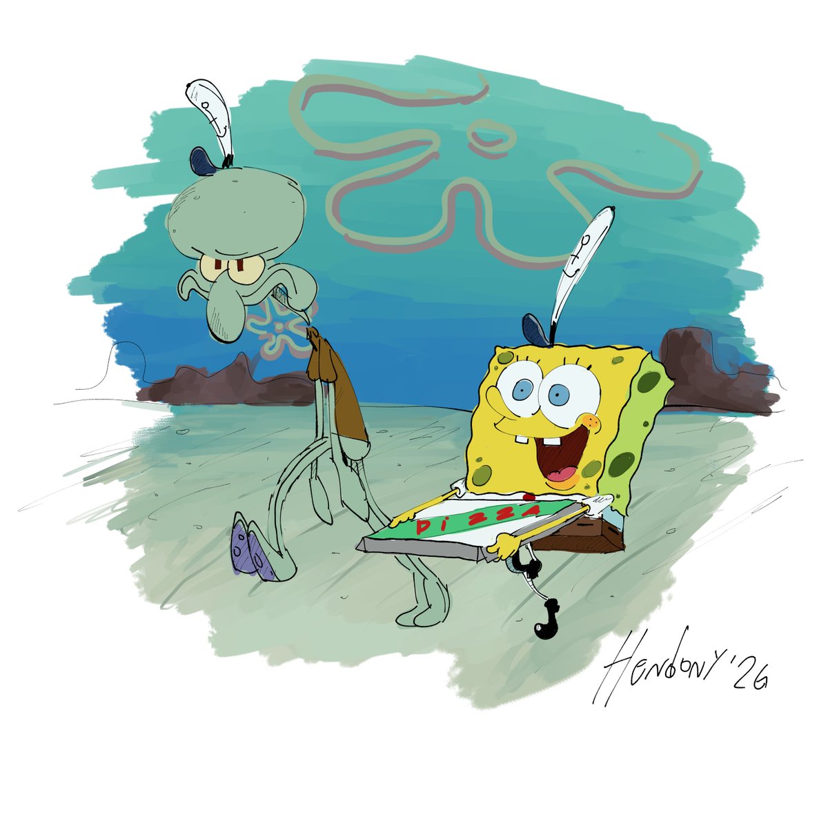 Hendy_doesart's tweet photo. I was out of ideas, so I drew this https://t.co/uzQ79dr9SH