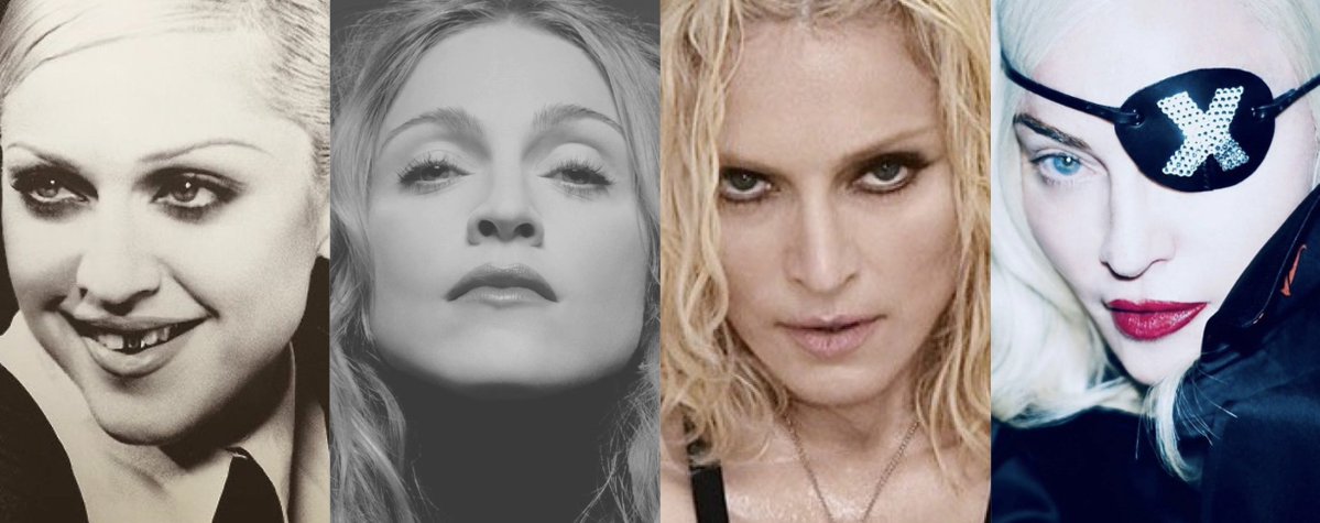 crybabyoe's tweet photo. madonna’s alter egos

mistress dita
veronica electronica 
m-dolla
madame x https://t.co/8nmm7iPAxW