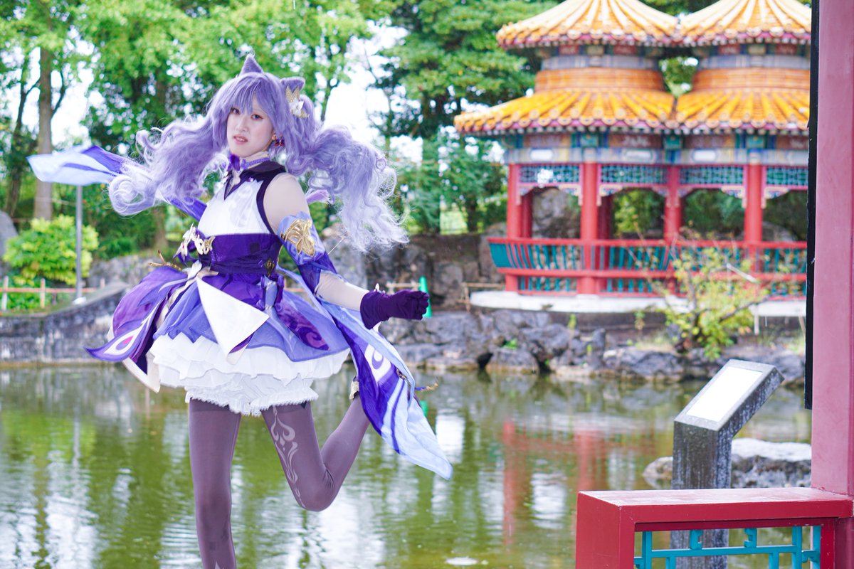 yuyu_cos430's tweet photo. cos

　　　速戦即決！

📸@0b_dhm_d0 

#Keqing #GenshinImpactcosplay
#こすふぇ #こすふぇ100After https://t.co/QYdBPAbHEI