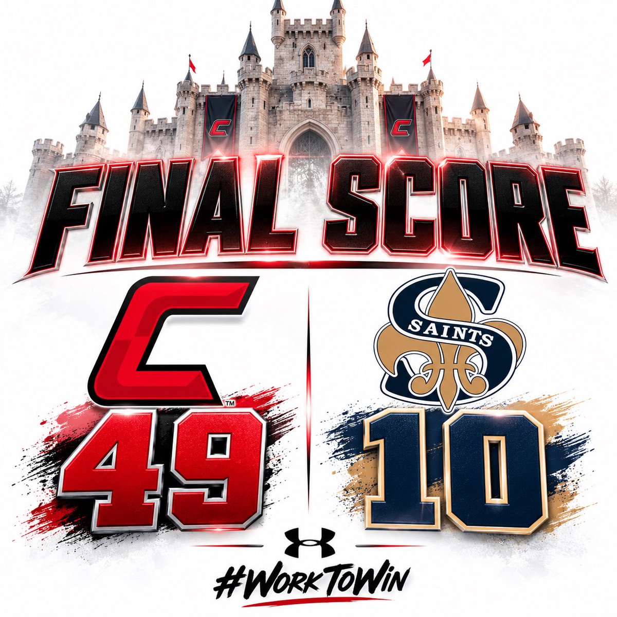Creekside_fb's tweet photo. Final from the Woodshed…Good Knight!  #WorkToWin🛡️⚔️ https://t.co/kYLfiTl2nW