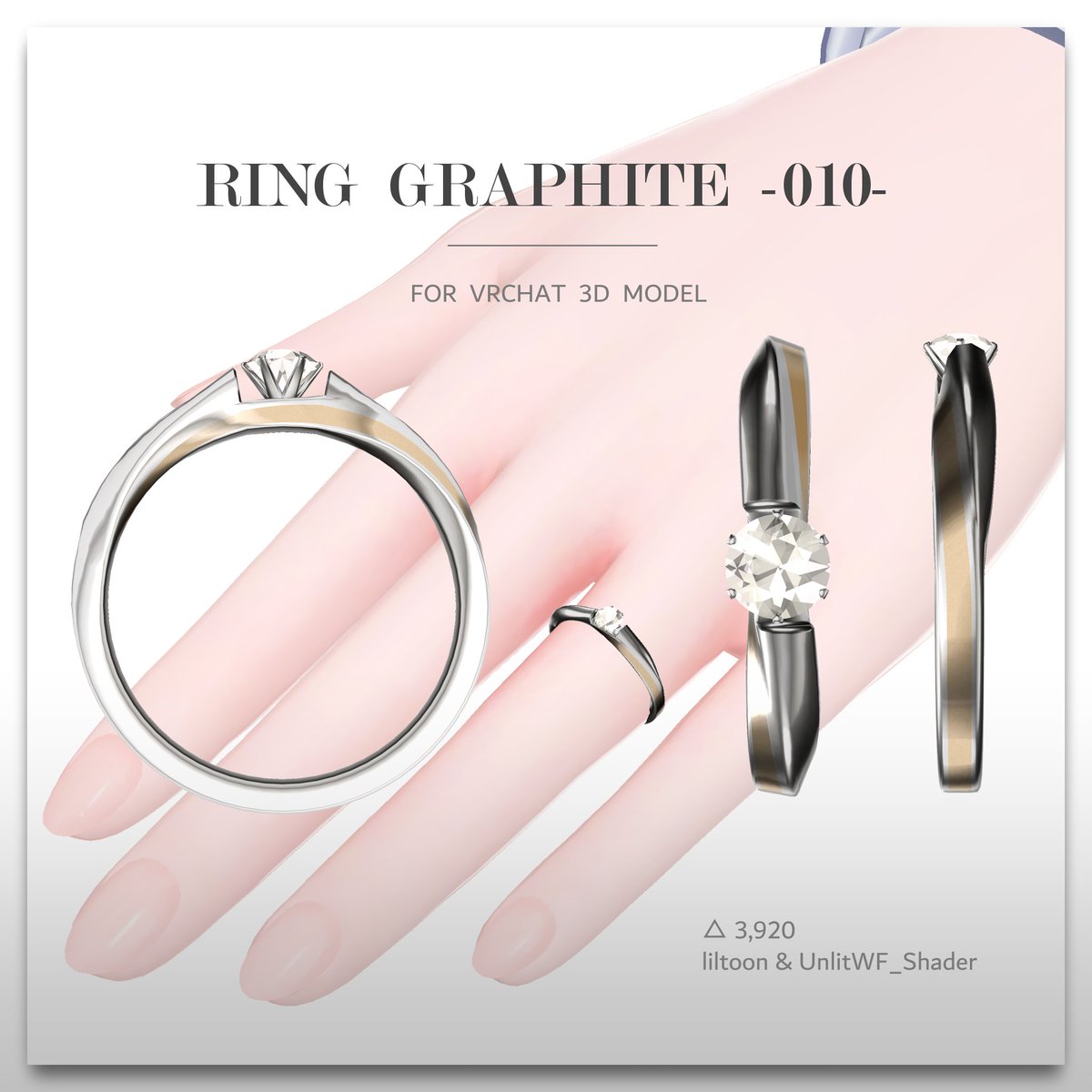 ShopGraphite's tweet photo. 【NEW COLLECTION】

新たなリングが、ラインナップに加わります。

9/30(水)よりプレゼントキャンペーンを開催。
BOOTHにて販売中です。

誰よりも早く、この一品をあなたの指先に。

BOOTH▶https://t.co/OEgoE4hnaW https://t.co/ji6UoyoC6V