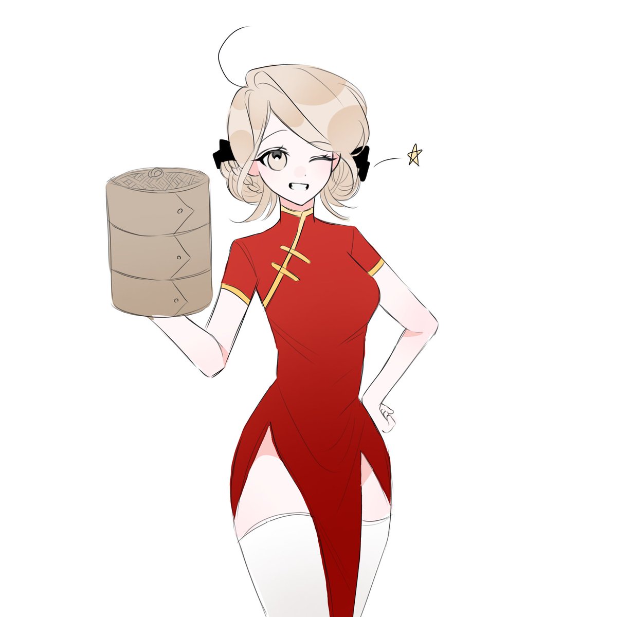 mongmong1014_'s tweet photo. 치파오가 너무 좋음
하늬반점 손님되실분 직원도 환영 https://t.co/RgVvt2pK66