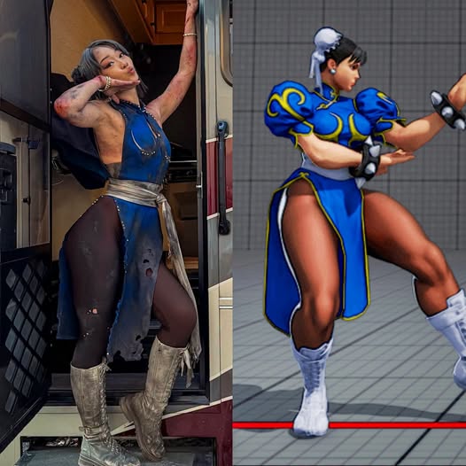 KeylaMe78432072's tweet photo. Callina Liang đang hóa thân thành Chun-Li trong phim Street Fighter với ngoại hình mới nhất. Để chuẩn bị vai diễn, nữ diễn viên này đã刻苦 tập luyện đồng th��i cả ba môn võ Taekwondo, Muay Thái và Wushu. https://t.co/YQOHZCJBMV