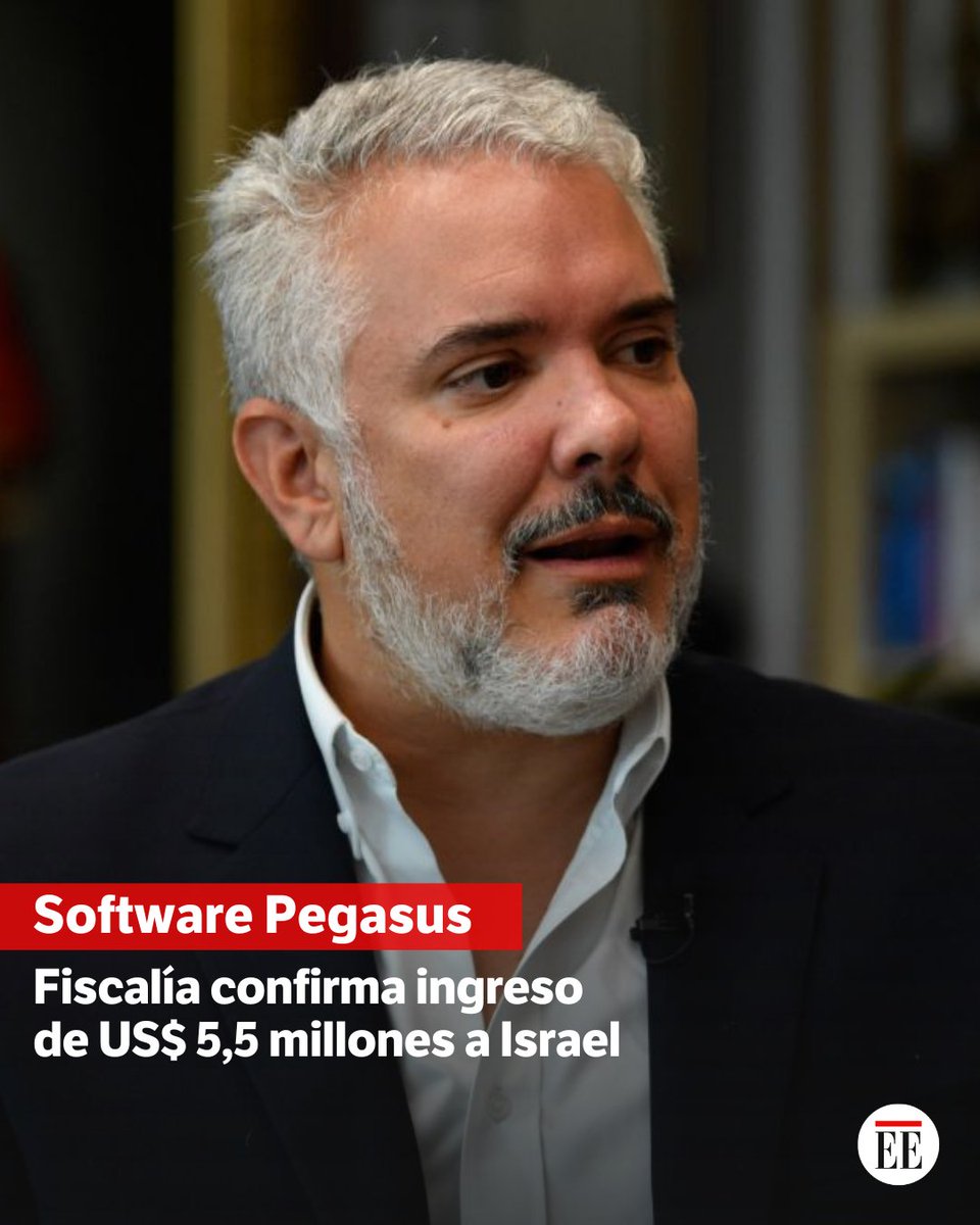 orlandorueda76's tweet photo. en el gobierno de Iván Duque se compró el software Pegasus, el mismo viajó a llevar el dinero, costó $5,5 mnillones de dolares, para que Israel espie al gobierno colombiano https://t.co/Wz0Xvho0VY