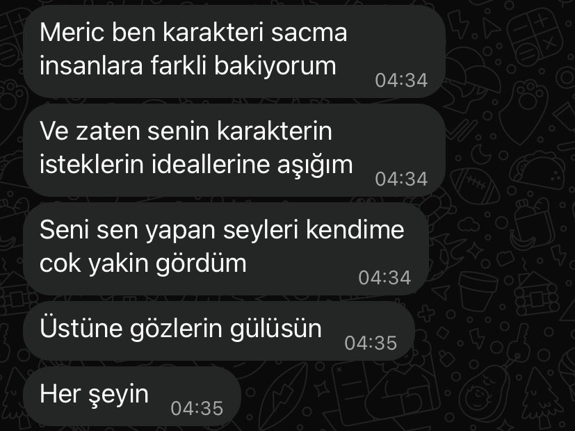 mericsyree's tweet photo. hayatım boyunca bunun üstünde bi mesaj alacağımı sanmıyorum https://t.co/1LtXFnQVUz