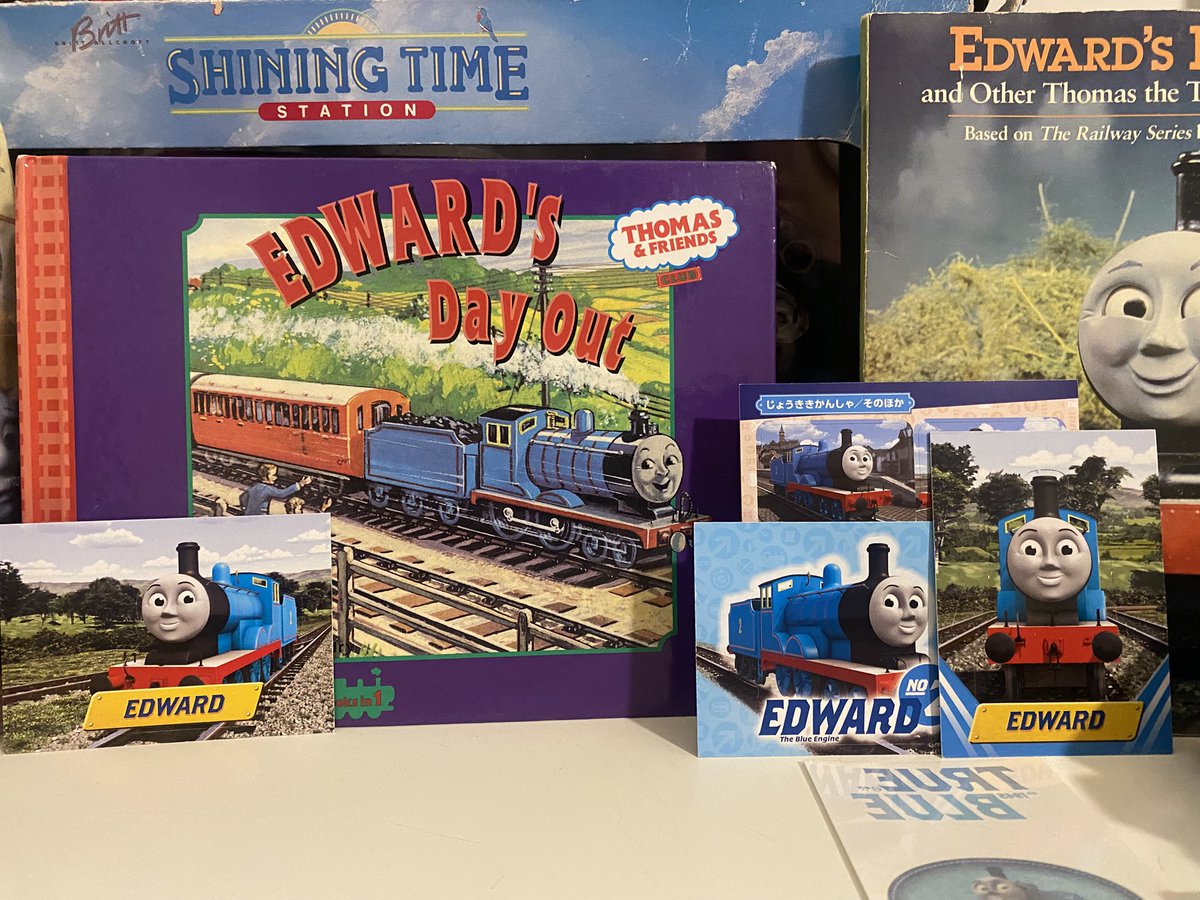 DevinTTTE's tweet photo. “I Will Do it, I Will Do It, I Will Do It!” My “Edward the Blue Engine” collection 💙 #edwardtheblueengine #thomasthetankengine #thomasandfriends #thomascollection #thomasfan https://t.co/iM6x0ILbCm