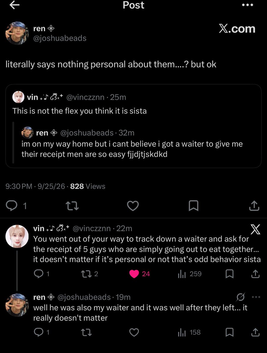 hwgchoon's tweet photo. the lengths some of you will go to justify your behavior 😭 https://t.co/4WYtTkrhfw