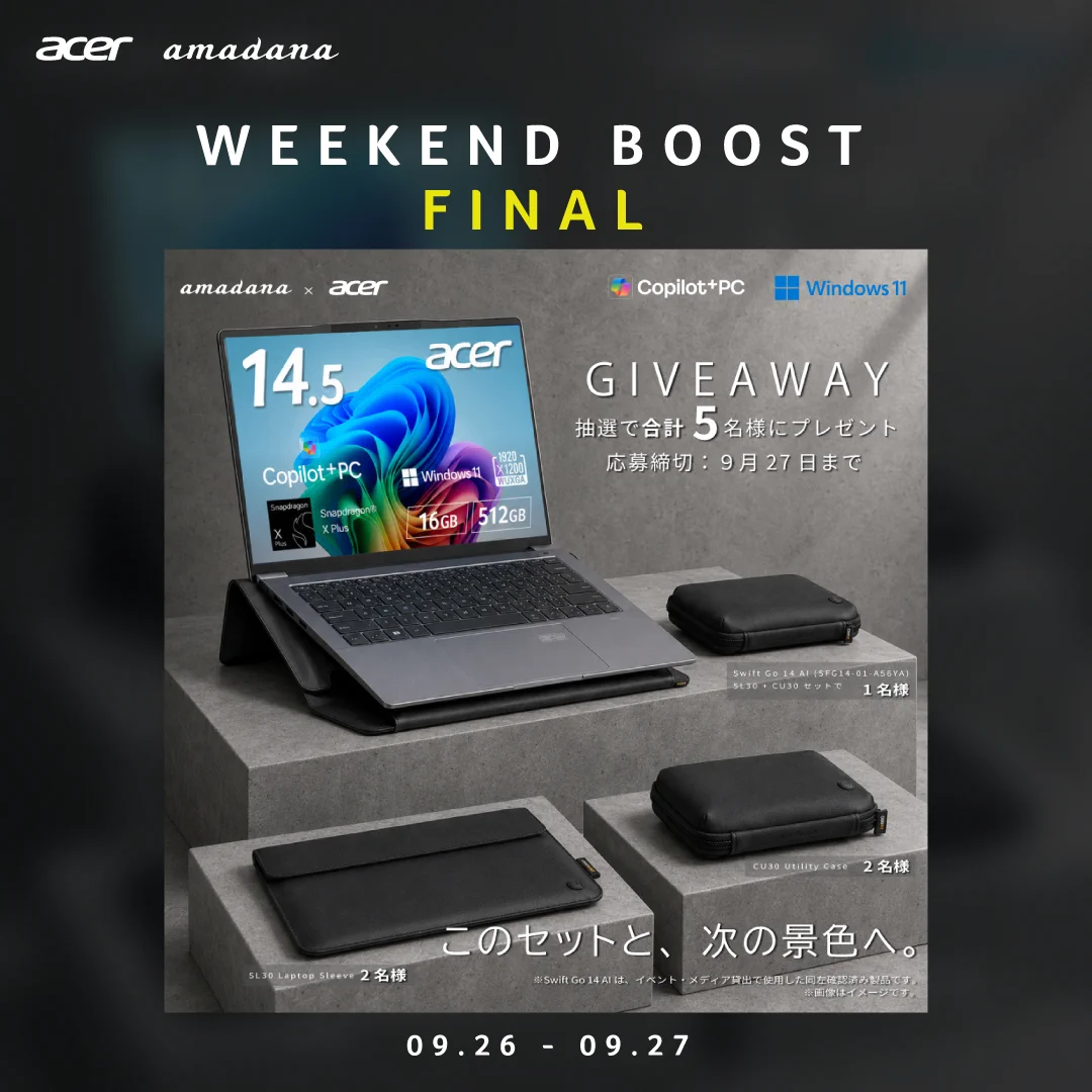 あっさ（感謝）/5 Acer Japan (日本エイサー) on X: 