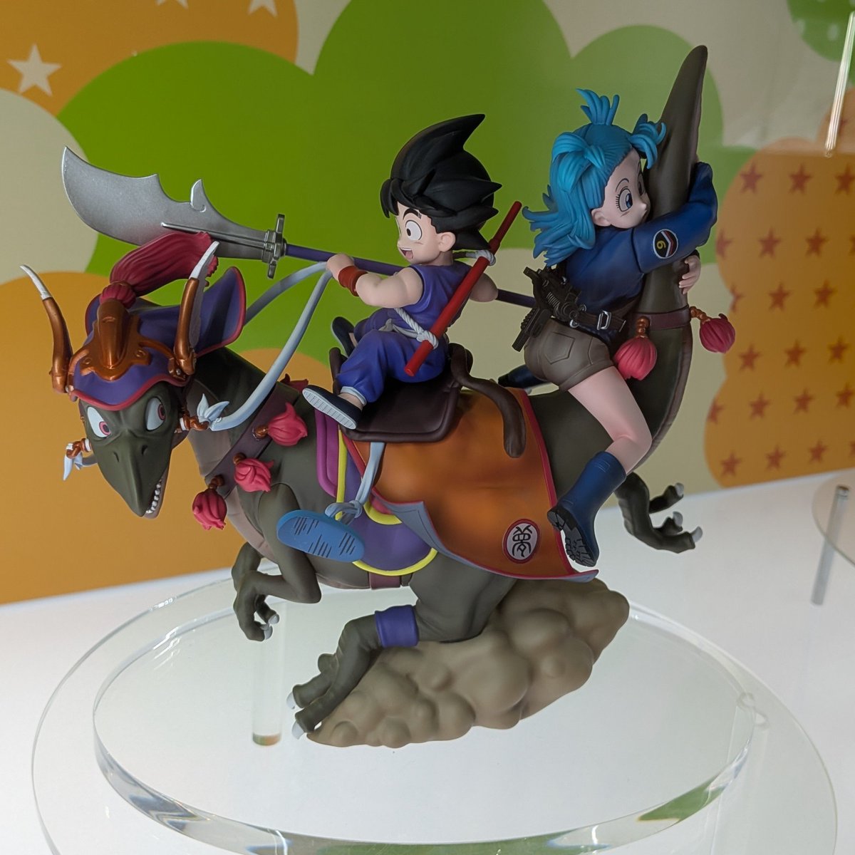 guernicass4's tweet photo. デスクトップリアルマッコイEX
ドラゴンボール
孫悟空&amp;ブルマ&amp;恐竜

発売時期未定

#メガホビEXPO2026
に展示中！ https://t.co/NMkWjOGW4w