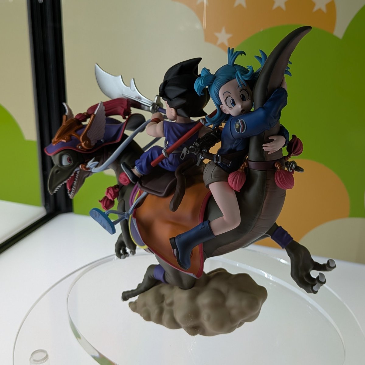 guernicass4's tweet photo. デスクトップリアルマッコイEX
ドラゴンボール
孫悟空&amp;ブルマ&amp;恐竜

発売時期未定

#メガホビEXPO2026
に展示中！ https://t.co/NMkWjOGW4w