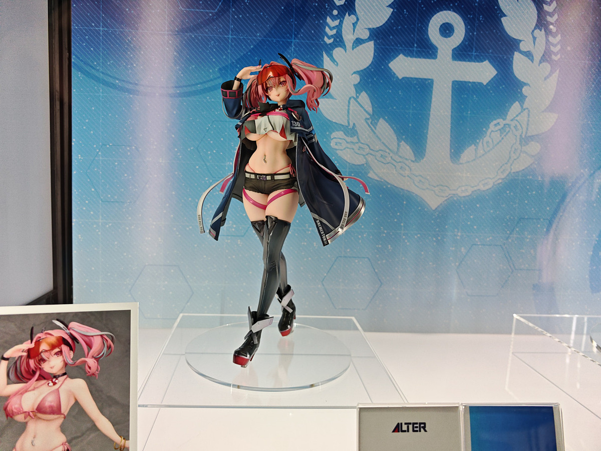 hobbywatch_jp's tweet photo. アルター、「アズレン」や「NIKKE」の新作フィギュアを多数展示！【#メガホビEXPO】　「オーバーロード」や「ヨスガノソラ」のフィギュアも確認 https://t.co/858KNhQZ7M https://t.co/jnQ47aG2KY