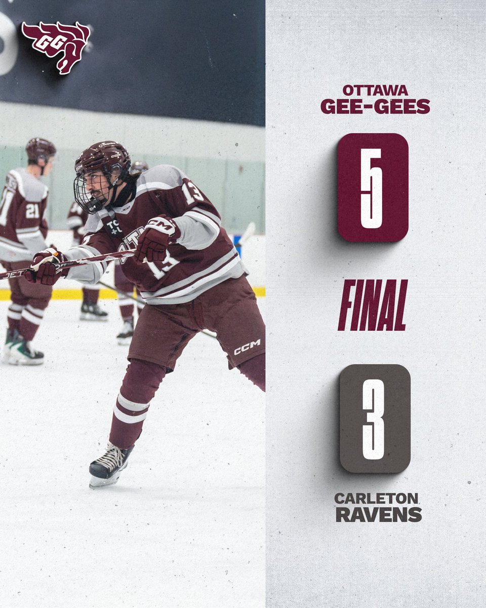 GeeGeesMHKY's tweet photo. Encore une victoire à notre actif! 🔥 Another win in the books! 🔥

De retour à domicile demain contre Concordia. Back at home tomorrow against Concordia

#HorseHockey 🐎 #GGNation #GGCavalry #LetsMakeHistory https://t.co/7d1tU3ghUP