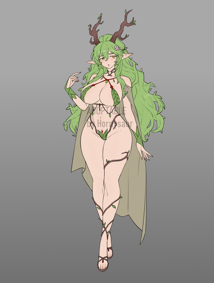 hsaur_'s tweet photo. Decided to test the power of X haha. Dryad for sale, link in the comments.

Please read the rules carefully before placing a bid, thank you!
#adopt #adoptable https://t.co/m2rMowKA5Y