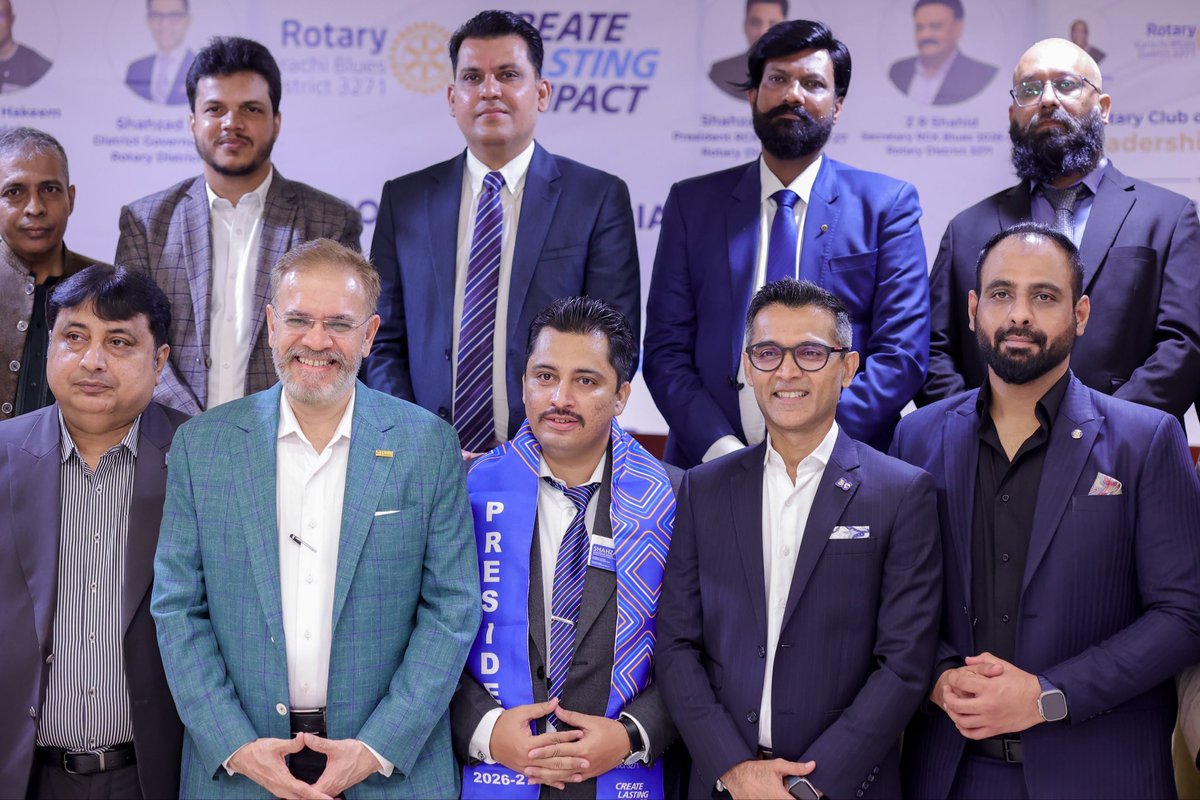 A_R_K_81's tweet photo. Delighted to be part of the 𝗗𝗶𝘀𝘁𝗿𝗶𝗰𝘁 𝗚𝗼𝘃𝗲𝗿𝗻𝗼𝗿’𝘀 𝗢𝗳𝗳𝗶𝗰𝗶𝗮𝗹 𝗩𝗶𝘀𝗶𝘁 &amp; 𝗖𝗹𝘂𝗯 𝗜𝗻𝘀𝘁𝗮𝗹𝗹𝗮𝘁𝗶𝗼𝗻 𝗖𝗲𝗿𝗲𝗺𝗼𝗻𝘆 𝟮𝟬𝟮𝟲–𝟮𝟳 of Rotary Club of Karachi Blues as 𝗟𝗲𝗮𝗿𝗻𝗶𝗻𝗴 𝗙𝗮𝗰𝗶𝗹𝗶𝘁𝗮𝘁𝗼𝗿.

#RotaryInternational #RCKBlues #ARK https://t.co/CaPeeko2r3
