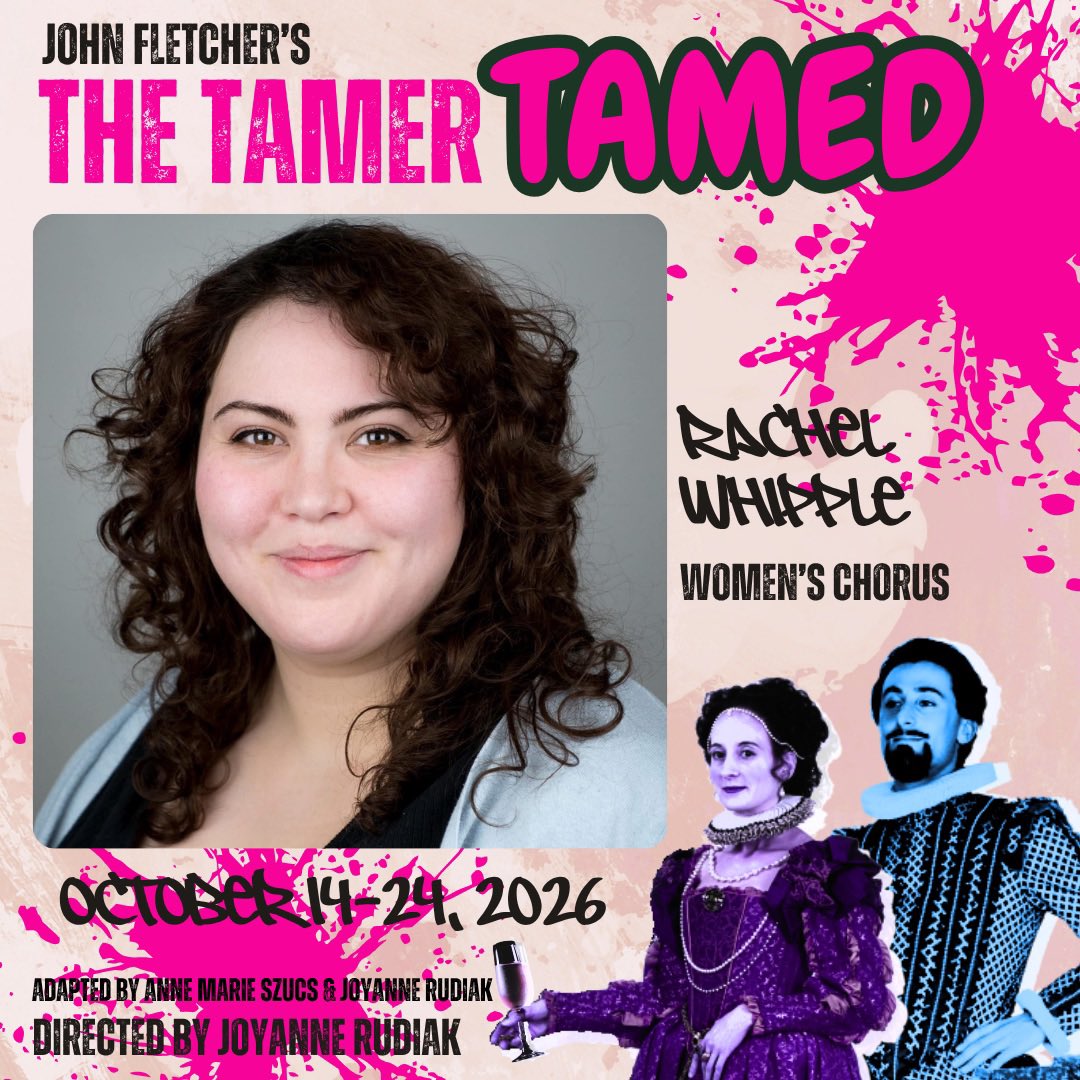 WalterdalePlays's tweet photo. Meet the Cast of THE TAMER TAMED our first show in Season 68!
.
The Tamer Tamed
by John Fletcher
Adapted by Anne Marie Szucs and Joyanne Rudiak
Directed by Joyanne Rudiak
Onstage October 14-24, 2026
.
Tickets: https://t.co/SbbpgI2CIF
,
#yegtheatre #tamertamed #walterdaletheatre https://t.co/uKdoxnnGPv
