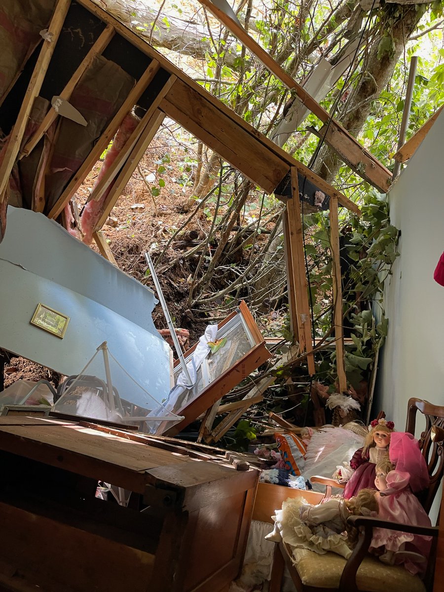 SamaritansPurse's tweet photo. Mary had lived in her home for 58 years when a landslide caused by Hurricane Helene destroyed everything she had ever known. By all accounts, she should not have made it out alive. The only part of her home left standing was the corner she was in. God’s hand of protection was on her. 

When she got the call from Samaritan’s Purse saying she would be the recipient of a new home, she couldn’t imagine why anyone would help her. 

She never expected to have another home to call her own, let alone a brand new one. 

Her spunk and smile brought laughter to all the volunteers on hand to welcome her home, as she walked around opening cabinets, peeking in doors, and admiring the furniture. 

She sat side by side with her lifelong best friend in an overstuffed chair in her new living room - in disbelief of all that God has done. She’s now in a home that will keep her secure for all the years to come and surrounded by generations of family who live on the same piece of land just feet from her front door. 

We praise God for allowing us to serve as the hands and feet of Christ in giving Mary a new home so that she can be settled and safe! 

We are still accepting applications for assistance from anyone whose homes were impacted by Helene. Visit https://t.co/yxc47G9i3k to learn more.