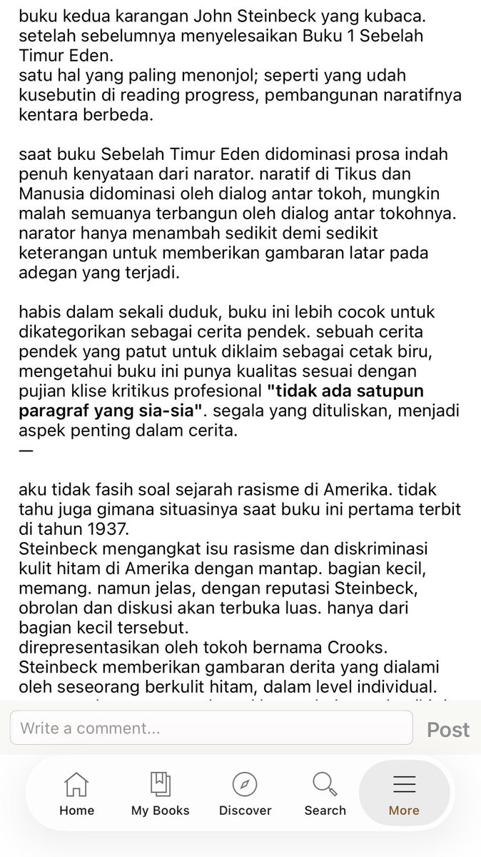 Iucreciamh's tweet photo. hey dulu aku duluan tertarik sm pacarku karena twit-twitnya soal buku, begitu liat reviewnya di gr, gokil coy exactly thE man i want, yakali aku tidak hobi baca buku lagi buat pdkt-an😋💗

some of his book reviews btw https://t.co/oorKHinTSJ