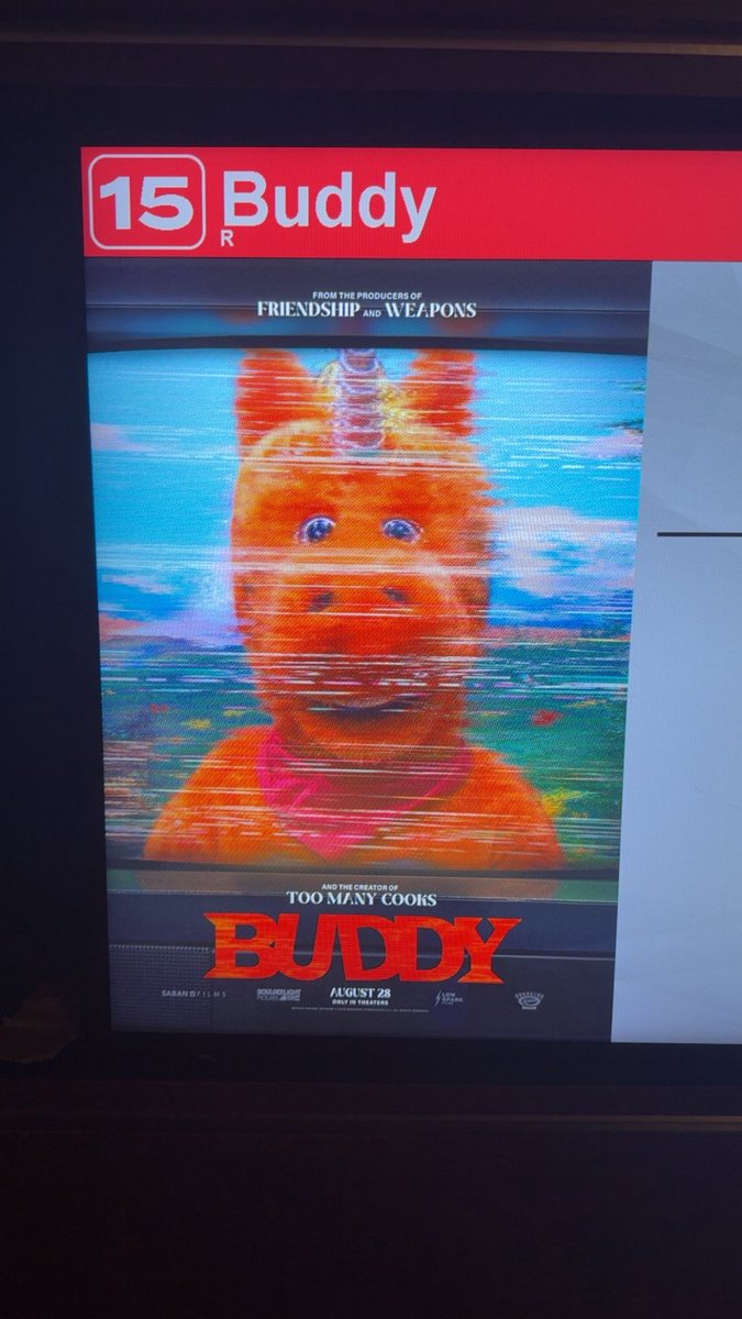 501stDeathWatch's tweet photo. #NowSeated: Buddy! 

Been wanting to watch this film again! 

It’s Buddy… OH BUDDY🤪 https://t.co/zAX1fHBPN4