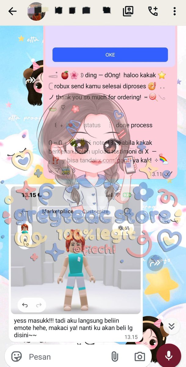 pagrt's tweet photo. ⠀
⠀⠀📮🕊️⠀⠀⠀𝐋ȯok⠀⠀⠀⠀🅐🅣⠀⠀⠀m͟e͟e͡! 

⠀ ⠀♡    ゜・  。. 。・ ♡  ・ 。  . 。・  ゜ ♡

⠀⠀in my collection { https://t.co/YpiSLpiuLr }⠀🌸
⠀⠀𝗮𝘃𝗮𝗶𝗹 :⠀꒷ 🏩 𖦹⠀➟⠀robux vilog, visend
⠀⠀gamepass⠀&⠀jasa pluss akun⠀>__<
⠀ㅤㅤㅤㅤㅤㅤㅤㅤㅤㅤㅤㅤㅤㅤㅤㅤㅤㅤㅤㅤ