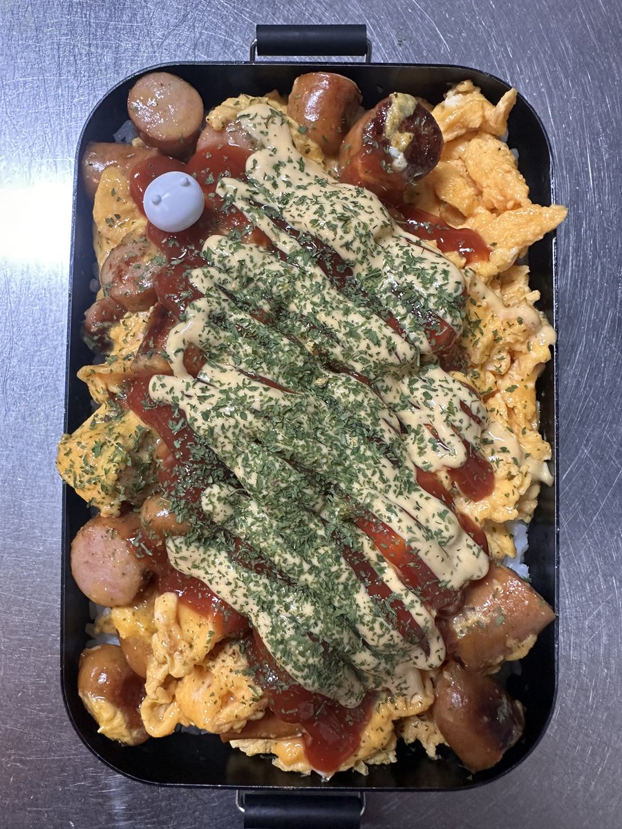 43_bentou's tweet photo. 今日のお弁当🍱

 #お弁当  #お弁当記録  #��弁当日記  #映えない弁当  #��いかわ  #お弁当界隈 https://t.co/tlxVv5bIOQ
